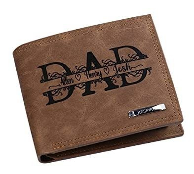 Billeteras De Nombre Personalizado Para Hombres Byv9o