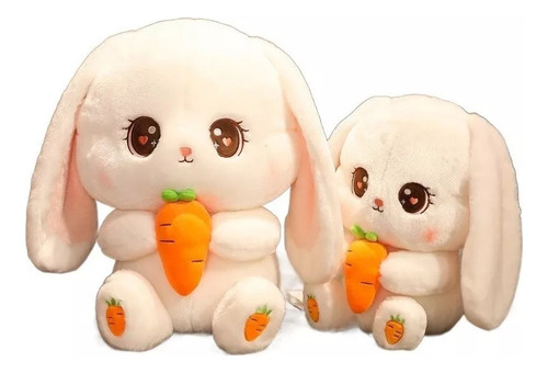 A Juguete De Peluche De Conejo De Zanahoria Kawaii De 30cm