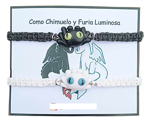 Pulseras De Chimuelo Y Furia Luminosa Para Compartir