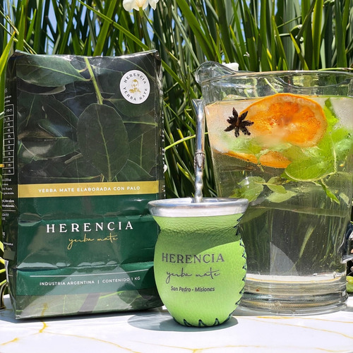 Yerba Mate Herencia Suave Pack X 5 U. No Acidez 500g