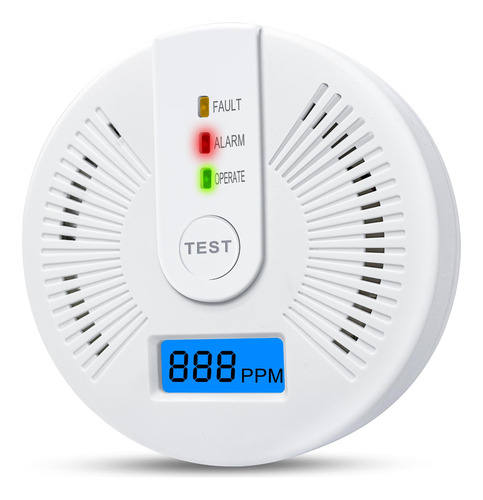 Detector De Monoxido De Carbono Alarma Alta Sensibilidad