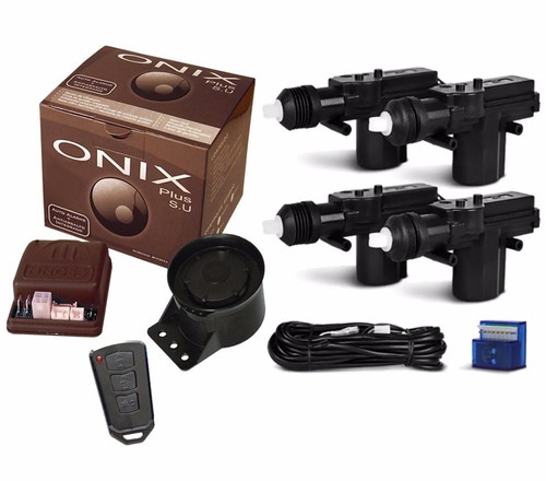 Alarme Automotivo Cronn Onix C/kit Trava 4 Portas+ 1controle