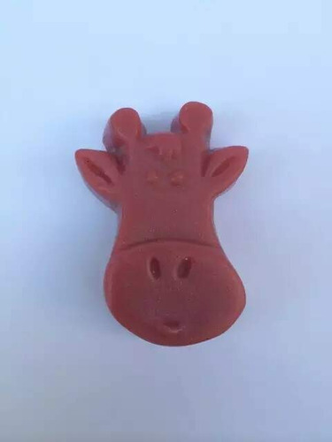 Molde Forma Silicone Girafa Rosto