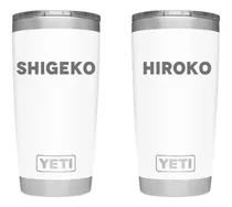 Comprar Termos Yeti Rambler Tumbler Blanco De Acero Inoxidable 20oz Sirve Para Frio y Caliente
