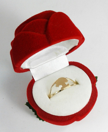 Imagen 2 de 7 de Anillo Arbol De La Vida Oro 18k 1,6grs Certificado A202