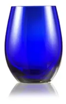 Comprar Vaso Cristal Azul X600cc Cristaleria Cristal Rics