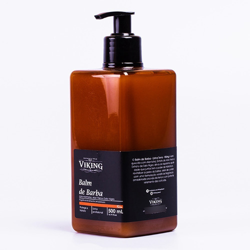 Balm De Barba - Terra - Linha Profissional - 500 Ml - Viking