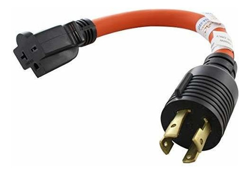 Adaptador Pl. Bloq. Ac 10awg 30a 125/250v -gar. 