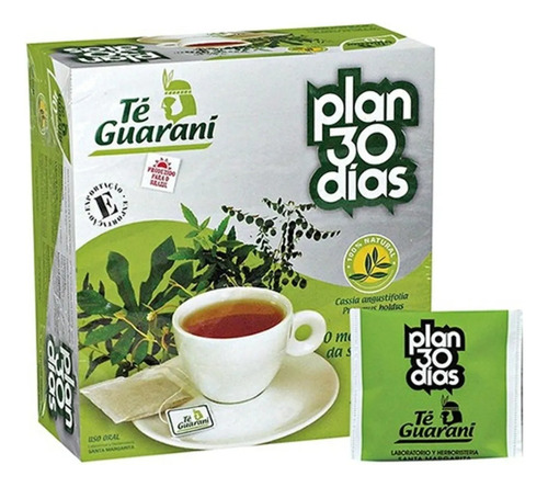 Te Guaraní Plan 30 Días X 60 Unidades En Saquitos