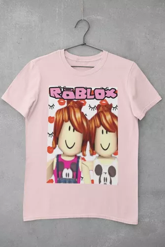 Camiseta blusa preta Infantil Roblox menina julia minegirl personalizada  com seu nome - Estampmax