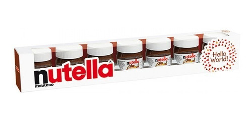 Nutella Mini Frascos, 7 X 30 Gramos. Version Duty Free