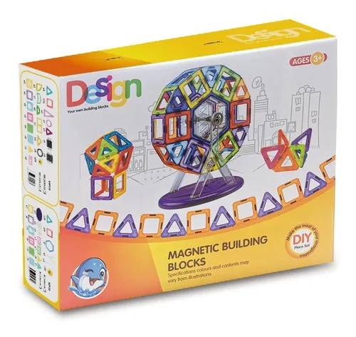 Juego Didactico Magnetico Grande Imanes 56pzs Zaki Babymovil