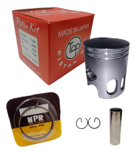 Kit Piston Japon Yamaha Jog 50 Mint 50 Razz 50   + Medidas  