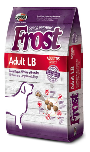 Alimento Perro Frost Adulto Raza Gde. 17kg + Regalos + Envio