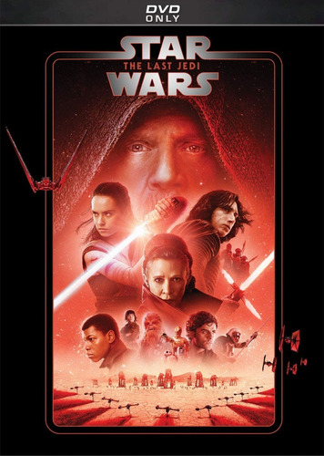 Dvd Star Wars 8 The Last Jedi / Los Ultimos Jedi
