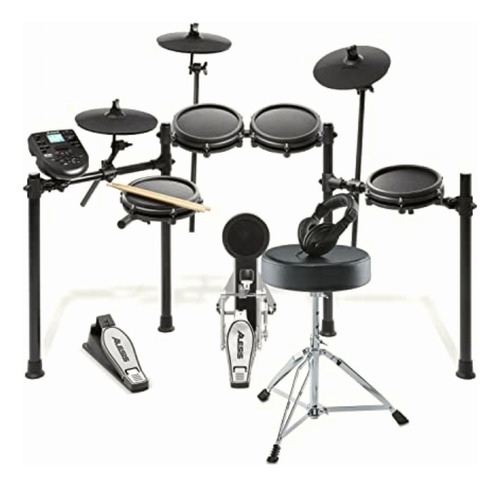 Alesis Nitro Mesh Kit Bundle Paquete Completo De Batería