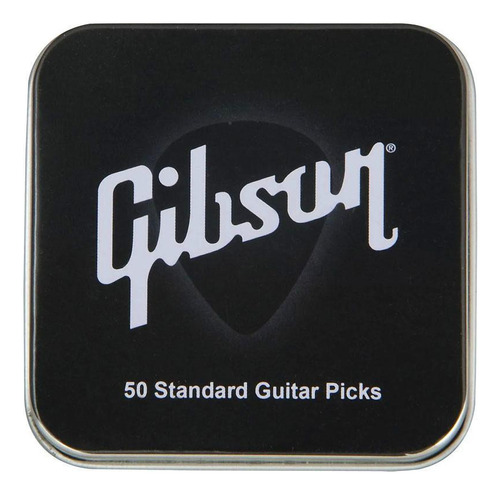 Kit Palhetas Celuloide Gibson Pesada Aprgg50 74h - 50 Lata