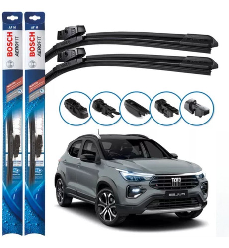 Palheta Parabrisa Multiclip Bosch Fiat Pulse 2022 A 2024