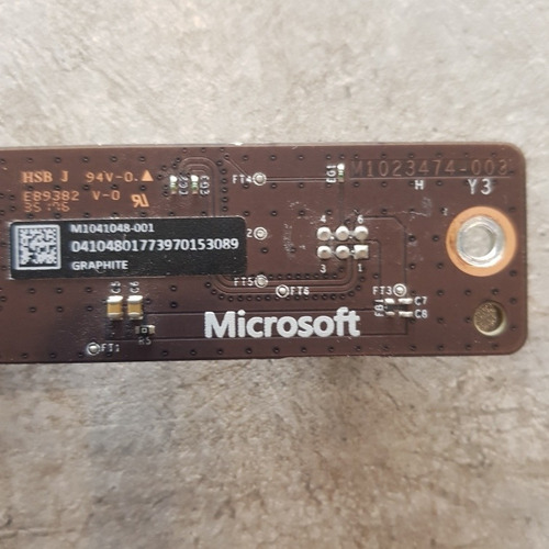 Panel Lateral Wifi Xbox One X Original, No Clon, No Repro. (Usado)