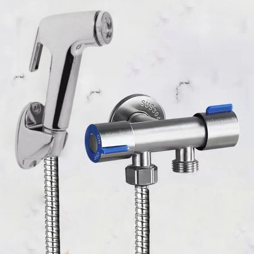 Kit Ducha Higiênica Com Registro Torneira Dupla Banheiro