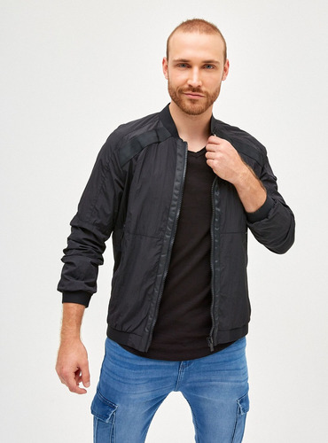 Chaqueta Hombre J.j.o Bomber Tipo Cortaviento