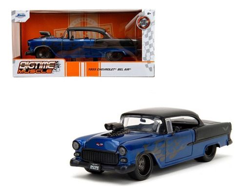 Jada 34721 1:24 Btm 1955 Chevy Bel Air