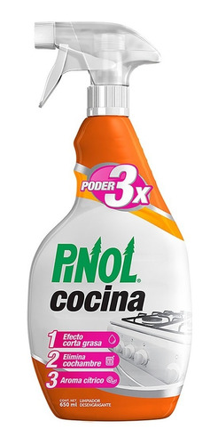 Limpiador Líquido Pinol Cocina Anti-grasa 650 Ml