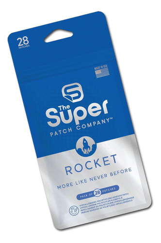 Superpatch Tecnología Vibrotactil Rocket 28 Parches