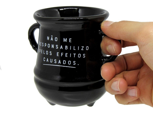 Imagem 4 de 8 de Caneca 350ml Caldeirão Minha Poção Mágica - Ideiaz