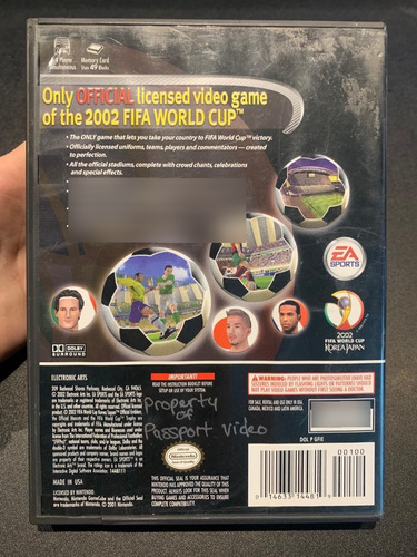 2002 Fifa World Cup Gamecube Sin Manual (Usado)