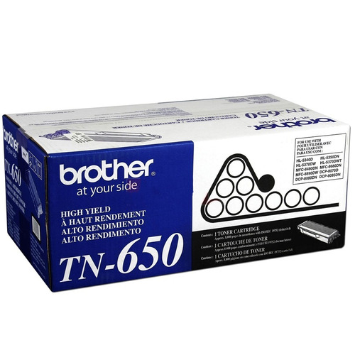 Toner Brother Laser Tn-650 8000 Paginas Negro