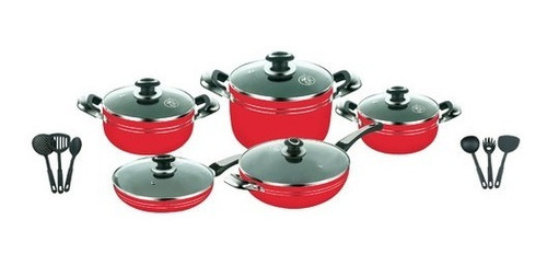 Set De Ollas 16 Piezas Royal Cook Anti-adherente