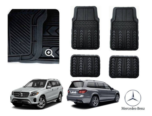 Kit Tapetes 4 Piezas Mercedes Benz Gls500 2018 Race Track