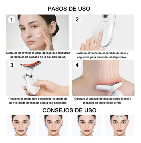 Masajeador Para Cuello Reafirmante Blanco
