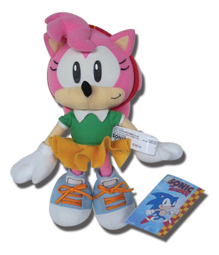 Ge Animation Sonic The Hedgehog: Peluche Clásico De Amy