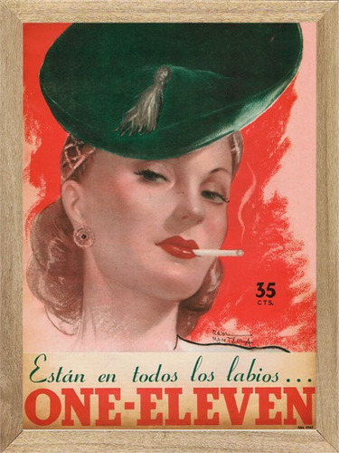 Cigarrillos Cuadros Poster Carteles Publicidades M658