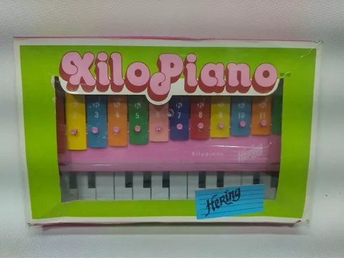 Piano Infantil Country Hering Brinquedos Pianinho Musical