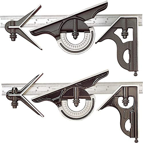 Starrett Juego De Combinacion De 4 Piezas Modelo 435124r Lo