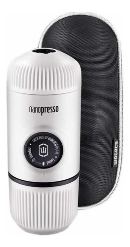 Cafetera portátil Wacaco Nanopresso manual chill white expreso