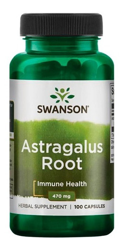 Astragalus Root 470mg/ 100caps. Swanson (sistema Inmune)