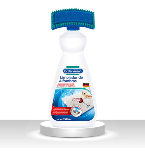 Dr. Beckmann Limpiador De Alfombras Elimina Manchas 650 Ml