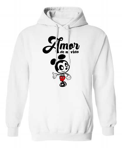 Sudaderas Pareja Minnie Y Mickey Amor Mío Amor Amistad