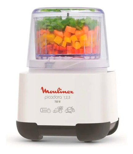 Picadora Moulinex Ad6021ar Con Vaso Licuador 750w Pcreg