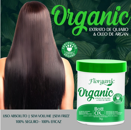 Imagem 3 de 3 de Escova 0% Formol 1 L + Bott Ox 1kg + Brinde