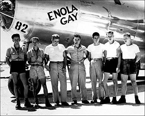 B-29 enola Gay Photo Print De Haluro Tripulación W/paul Tibb