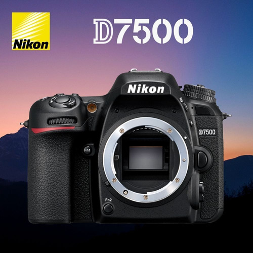 Nikon D7500 Camara Dslr Body Financiamiento - Inteldeals