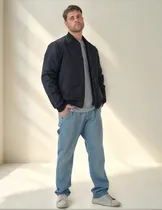 Comprar Campera Bomber Hombre Interior Matelase Con Puño Arizona 