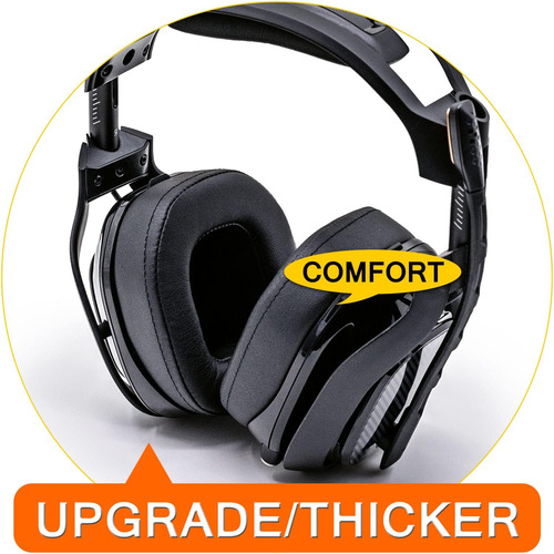 Almohadillas De Auriculares Astro A40 Tr, Negras/1 Par
