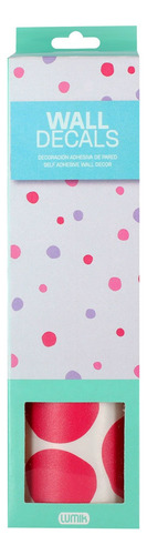 Papel Tapiz Decorativo Infantil Círculos Multicolor 108 Pzas