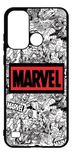 Funda Protector Case Para Zte A53 Plus Marvel Comics